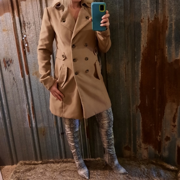 Snake Skin Over the Knee Leather Stiletto Boots - Picture 5 of 16